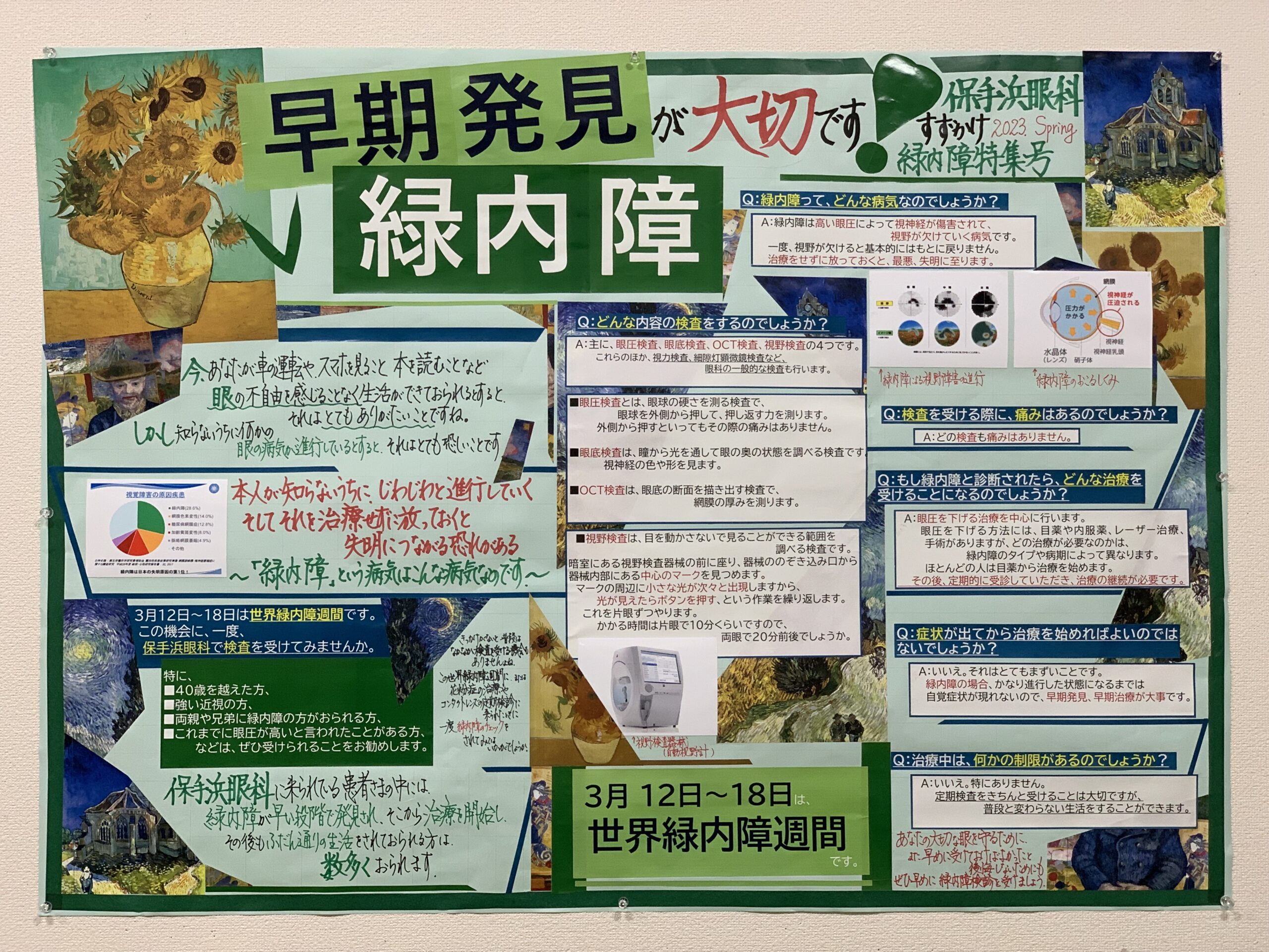 早期発見！緑内障｜3月12日～18日は世界緑内障週間です | 尾道市の保手浜眼科